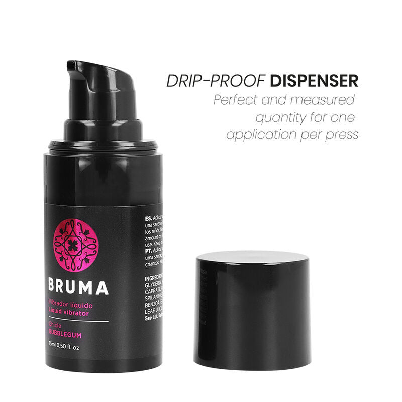 Bubblegum-flavored liquid vibrator